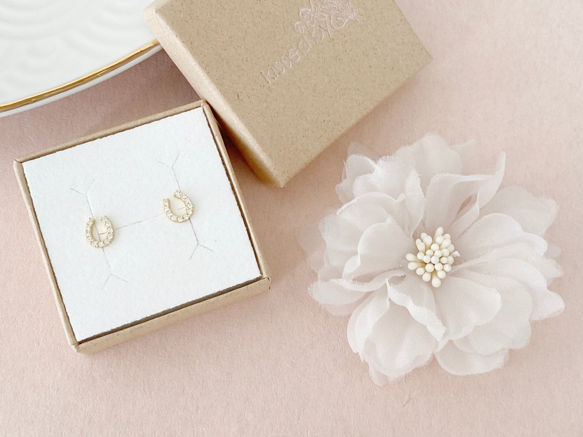 Süße Hufeisen Ohrringe für Pferdefreunde von ALICIA'S DIARY