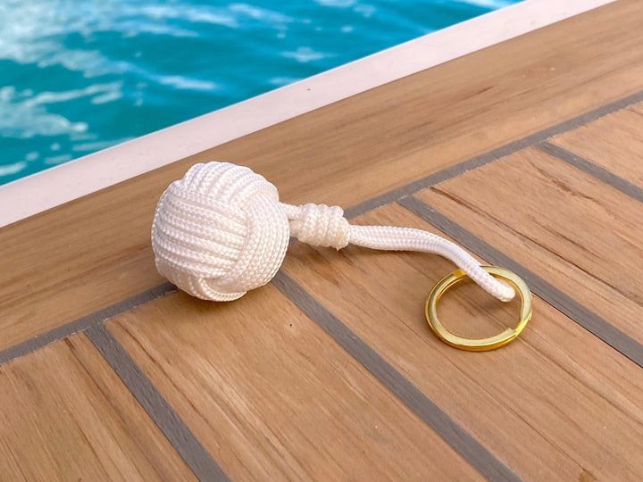 Schlüsselanhänger maritim white - ALICIA'S DIARY®