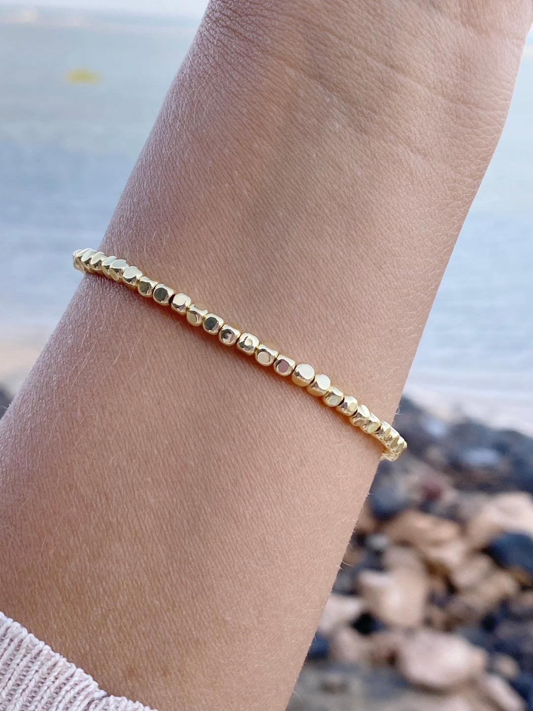 Goldenes Hämatit Armband - ALICIA'S DIARY®