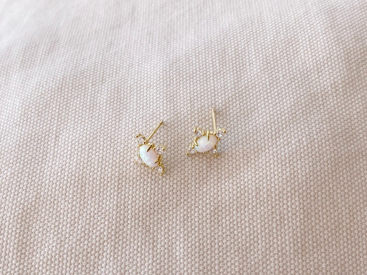 Art Deco Opal Ohrstecker - ALICIA'S DIARY®