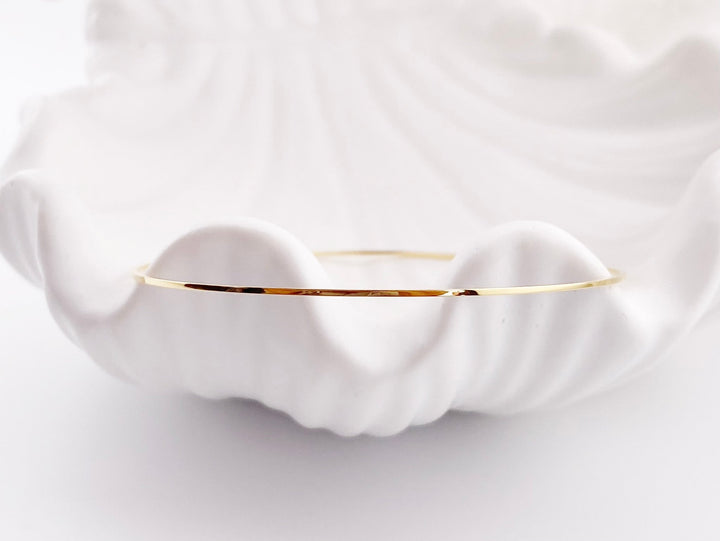 Eckig gewalzter Armreif - ALICIA'S DIARY®