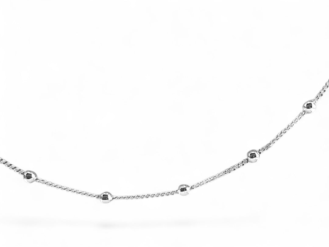  - Silber Satellitenkette - ALICIA'S DIARY