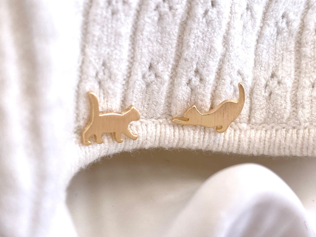 Katzen Ohrstecker - ALICIA'S DIARY®