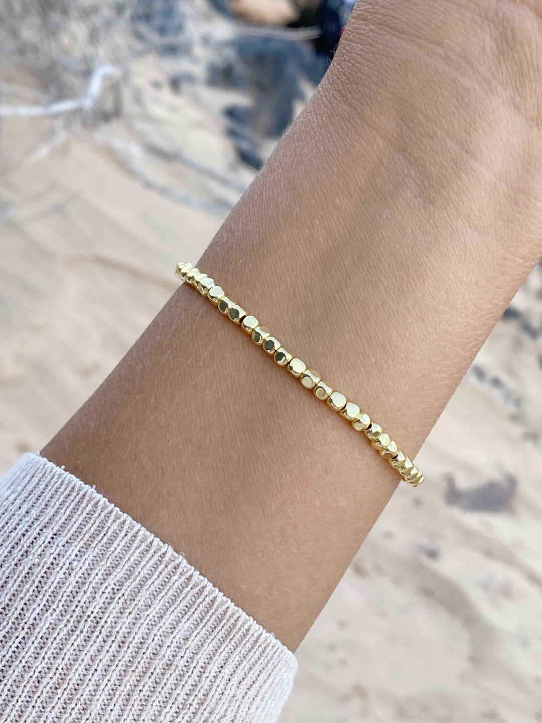 Goldenes Hämatit Armband - ALICIA'S DIARY®