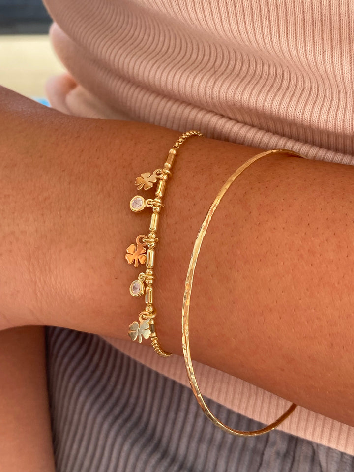 Hammered Layer Bangle