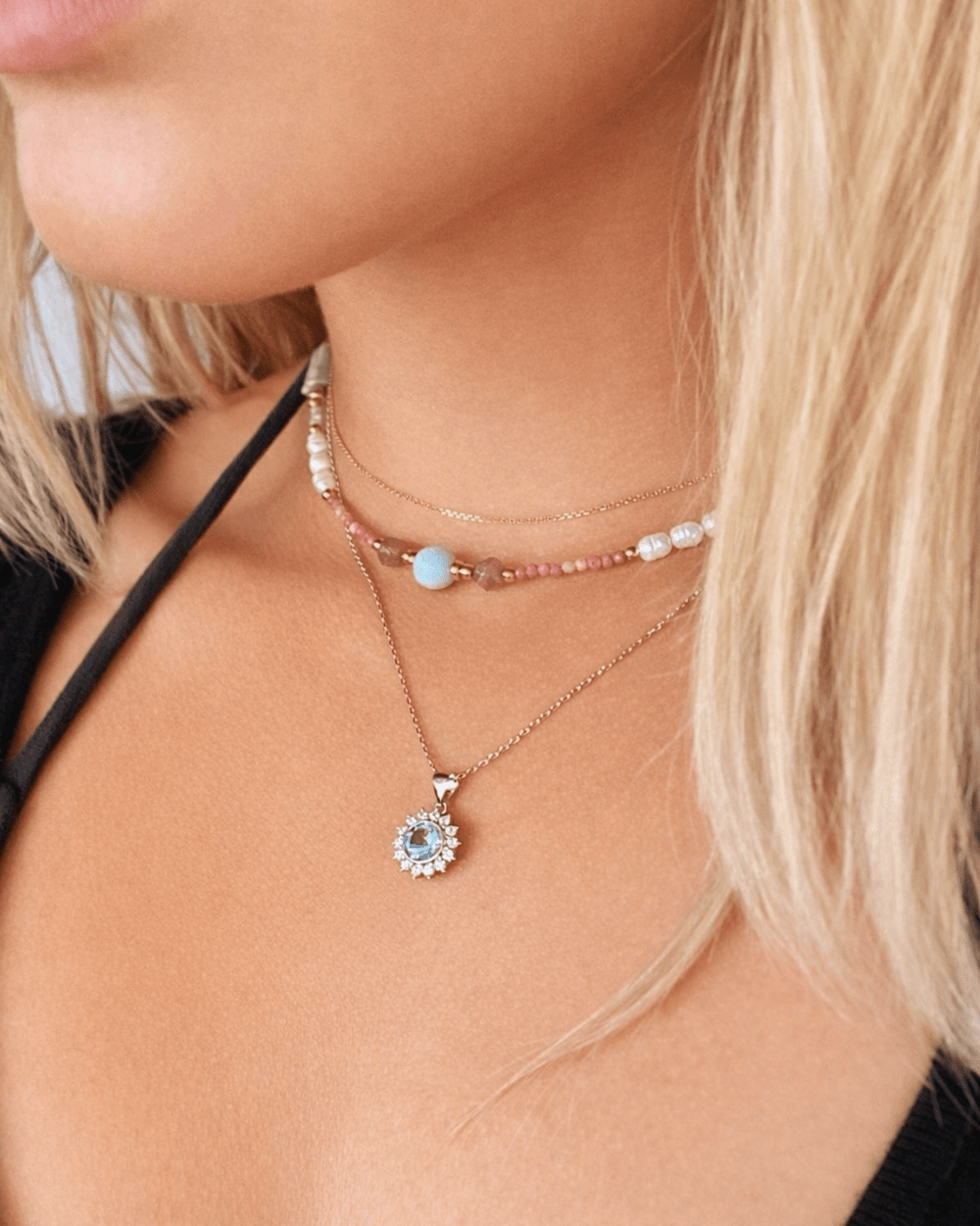 Vintage Edelstein Kette - ALICIA'S DIARY®