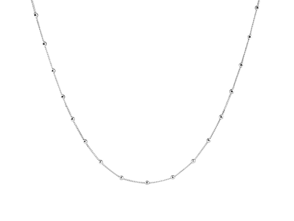  - Silber Satellitenkette - ALICIA'S DIARY