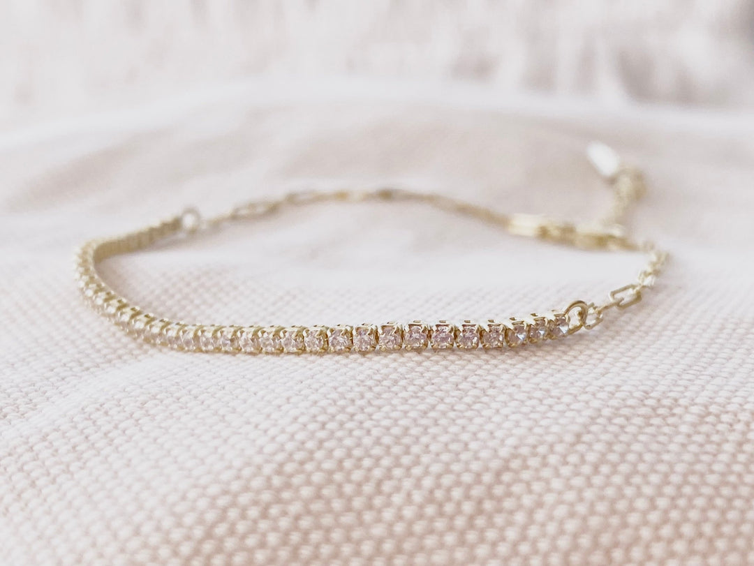 Paperclip Tennis Armband - ALICIA'S DIARY®