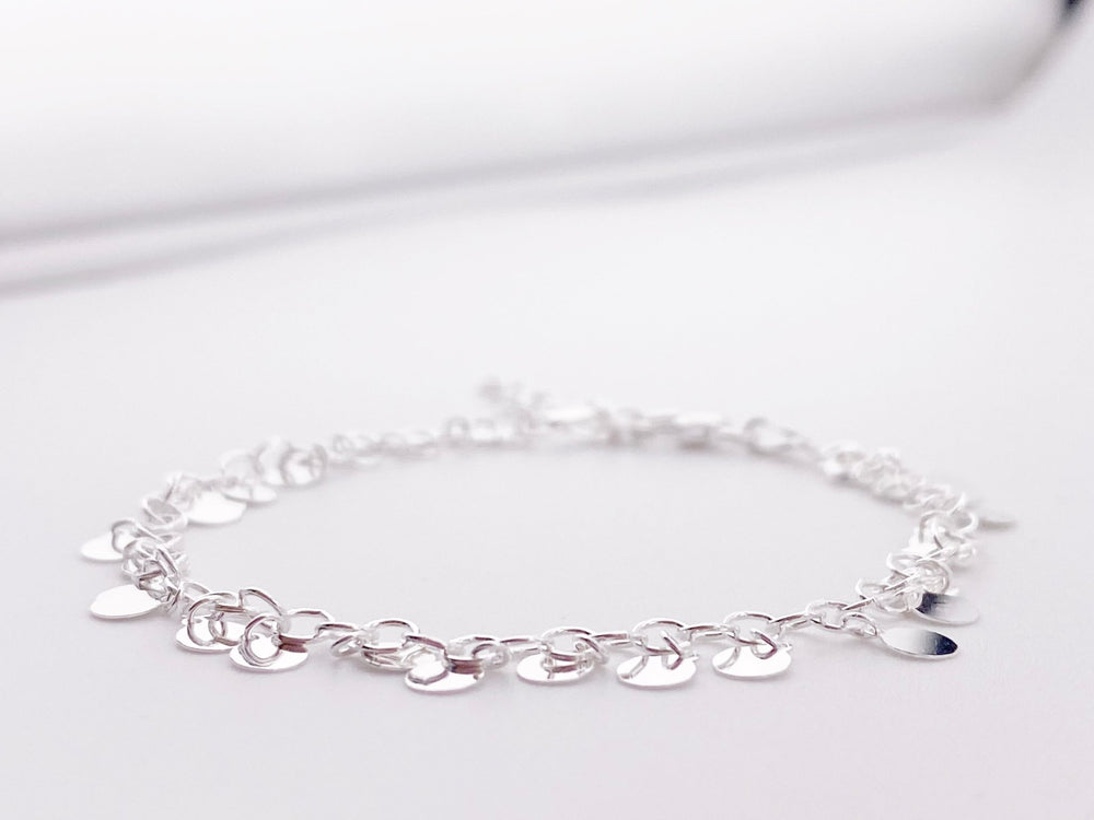 Silbernes Bettelarmband - ALICIA'S DIARY®