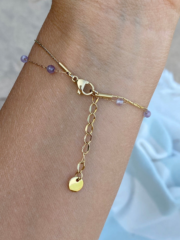 Hauchzartes Perlenarmband - ALICIA'S DIARY®