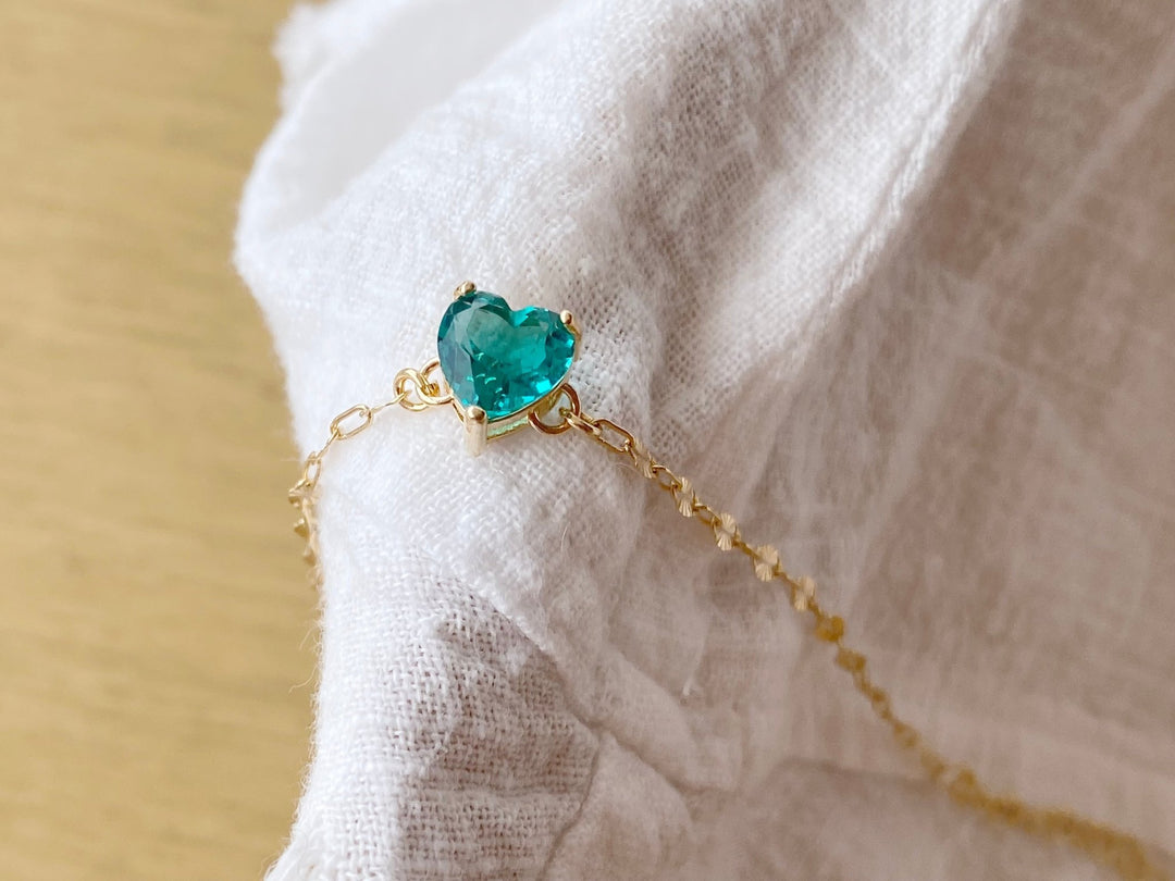 kissedby Alicia | Armband mit Kristall Herz - ALICIA'S DIARY®