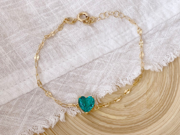 kissedby Alicia | Armband mit Kristall Herz - ALICIA'S DIARY®