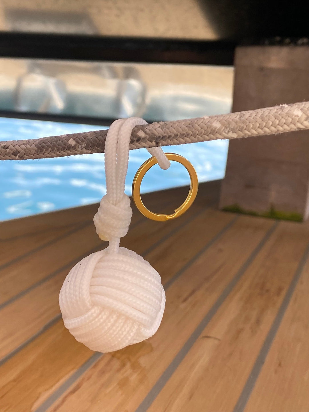 Schlüsselanhänger maritim white - ALICIA'S DIARY®