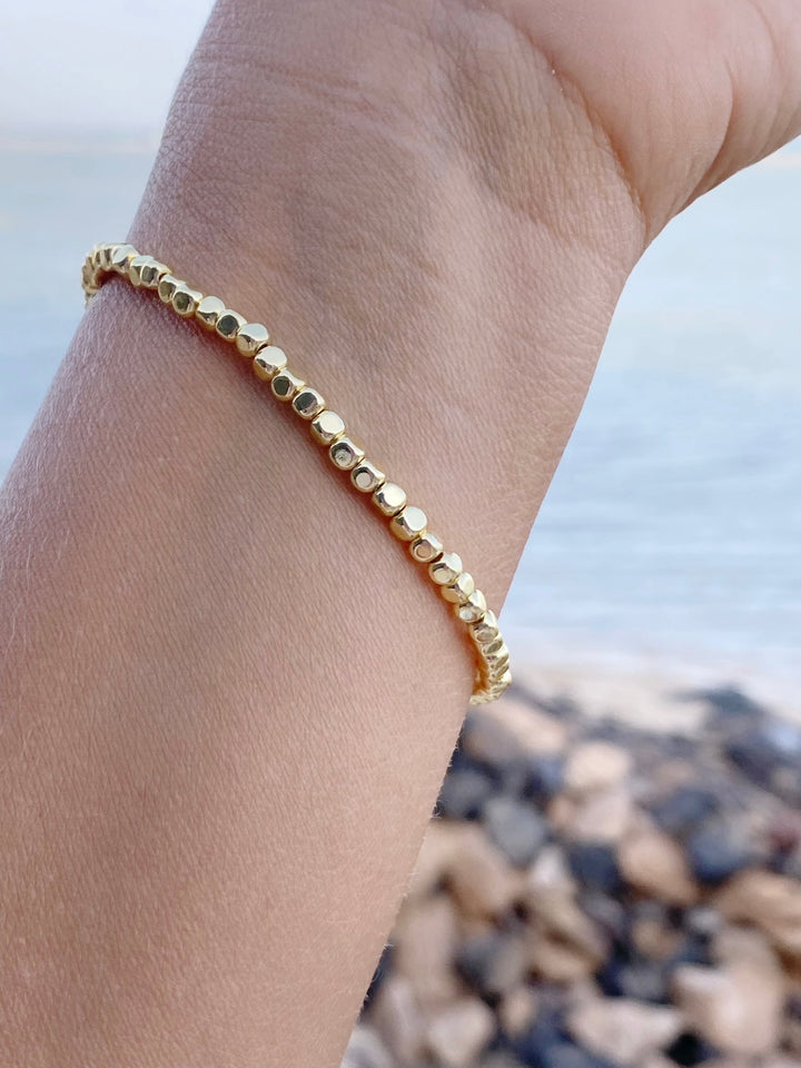 Goldenes Hämatit Armband - ALICIA'S DIARY®