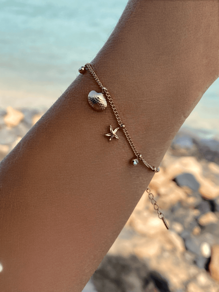Armband Muschel Seestern - ALICIA'S DIARY®