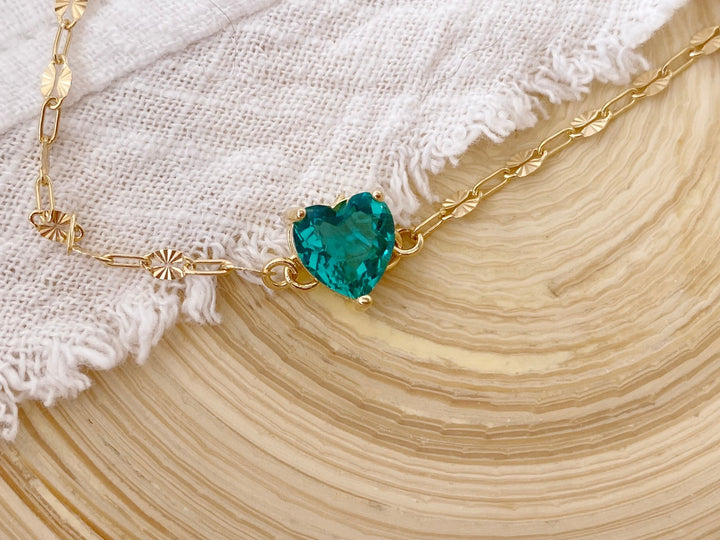 kissedby Alicia | Armband mit Kristall Herz - ALICIA'S DIARY®