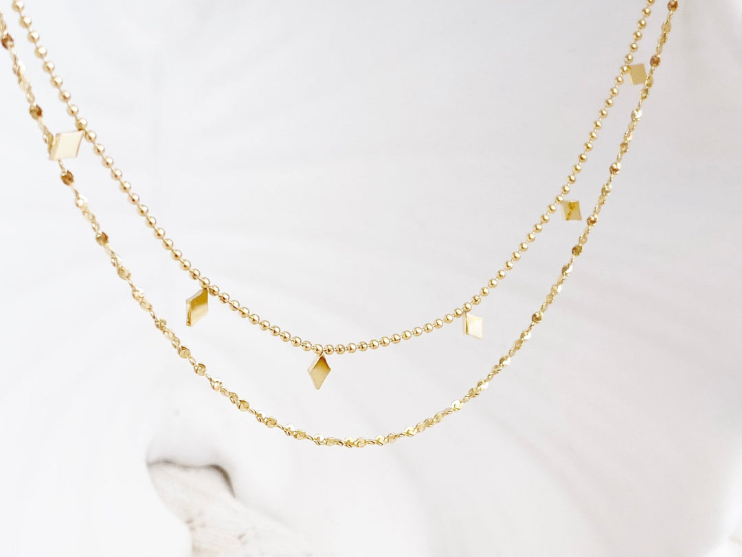 Edelstahl Doppelkette - ALICIA'S DIARY®