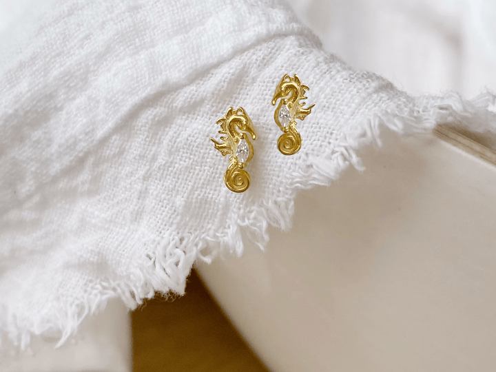 Seepferdchen Ohrstecker - ALICIA'S DIARY®