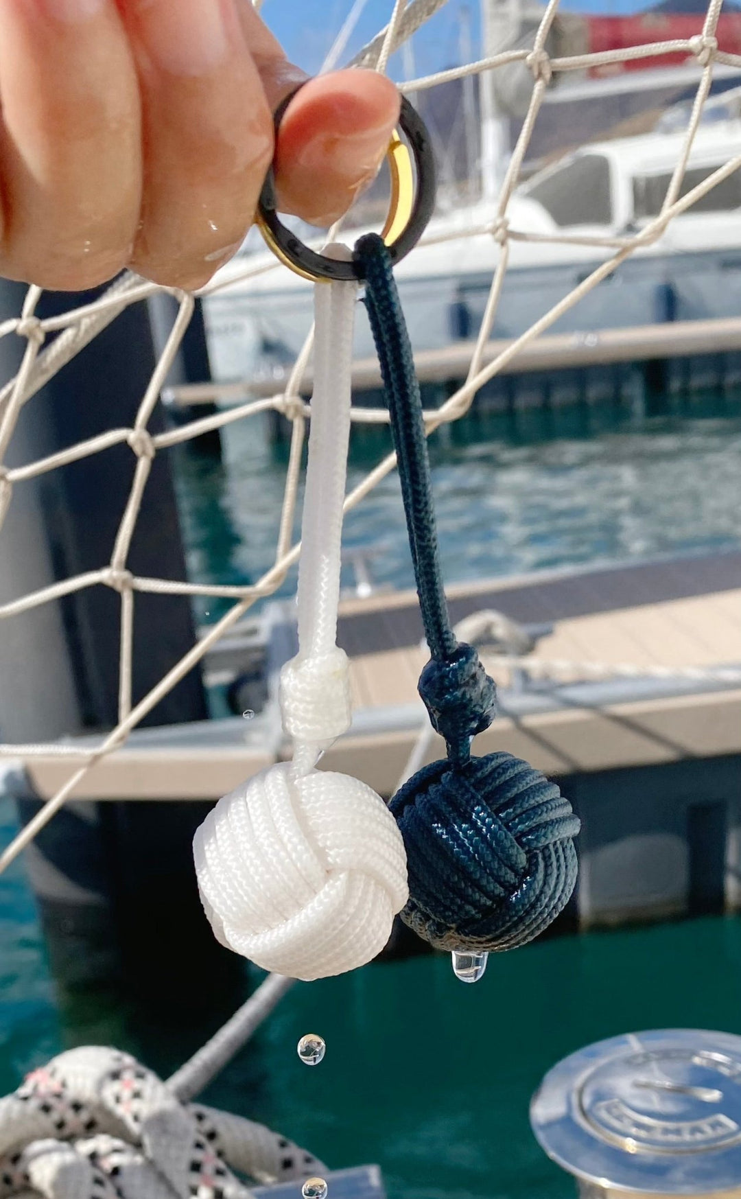 Maritimer Schlüsselanhänger blue - ALICIA'S DIARY®