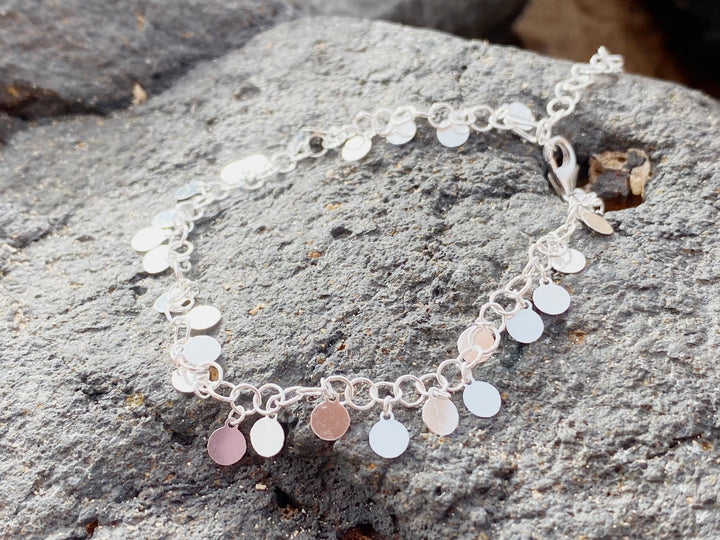 Silbernes Bettelarmband - ALICIA'S DIARY®