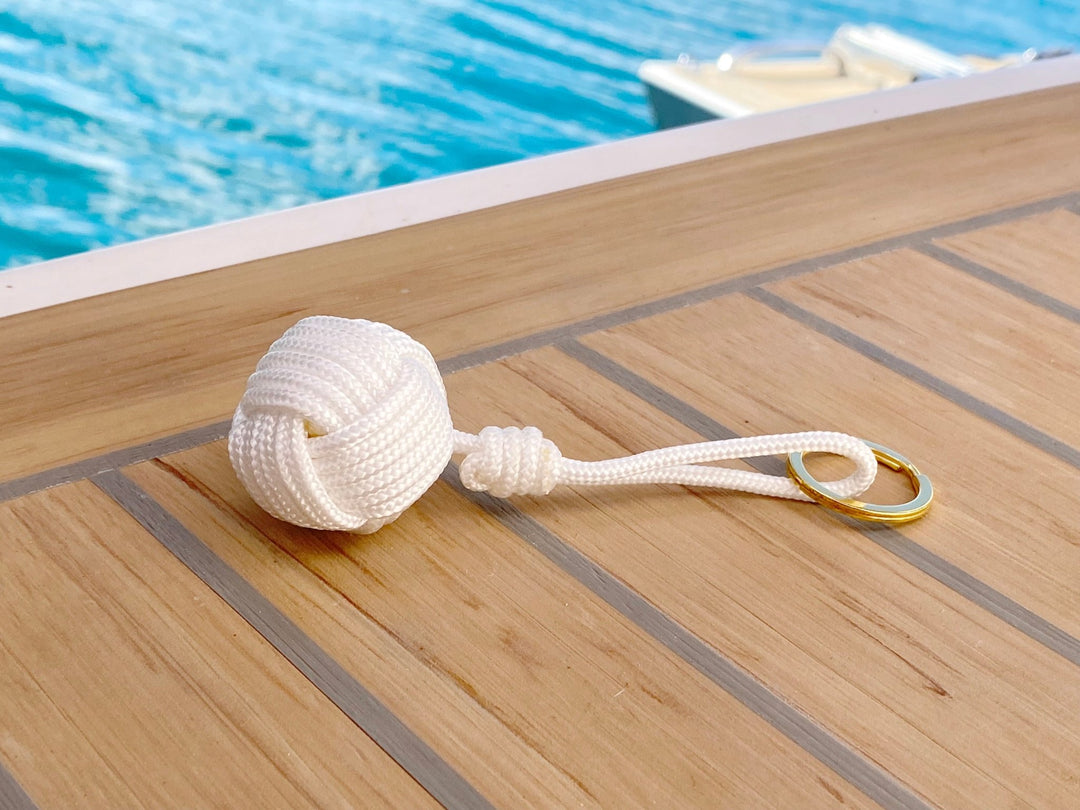 Schlüsselanhänger maritim white - ALICIA'S DIARY®