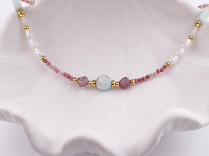 Vintage Edelstein Kette - ALICIA'S DIARY