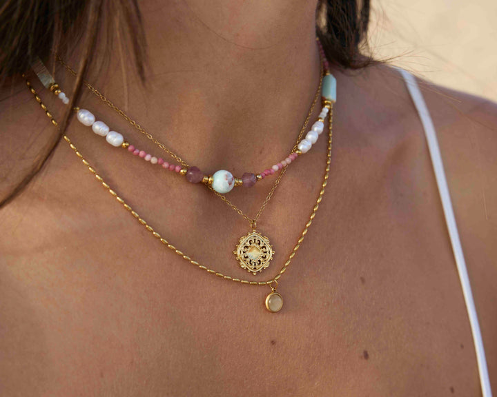 Vintage Edelstein Kette