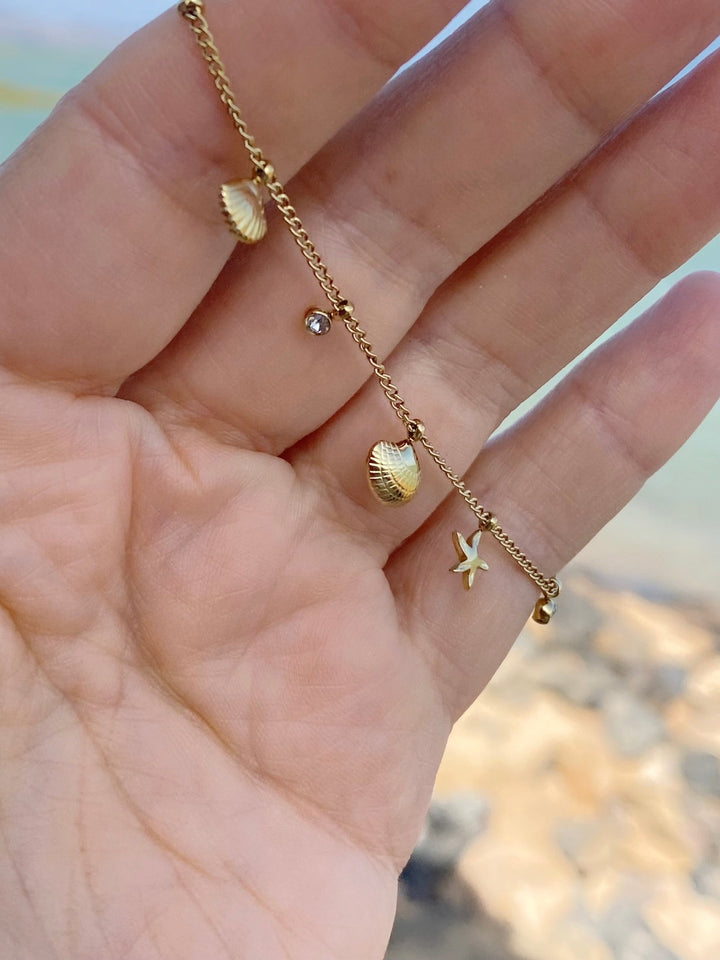 Armband Muschel Seestern - ALICIA'S DIARY®