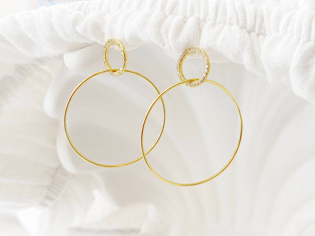 Ohrstecker Hoops - ALICIA'S DIARY
