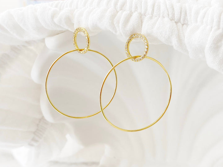Ohrstecker Hoops - ALICIA'S DIARY
