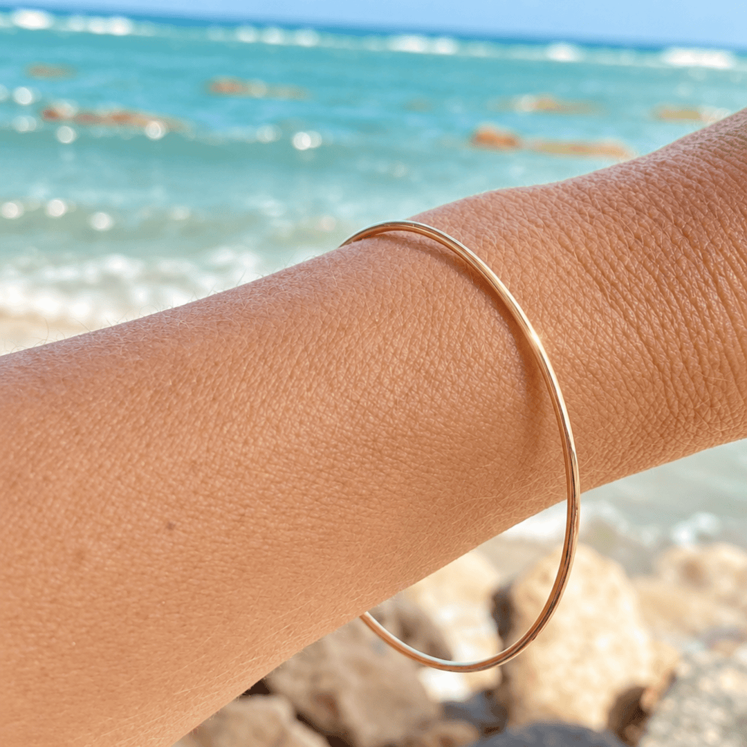 Smart golden Bangle-Armbänder und Armreifen-armreifen-Armschmuck gold