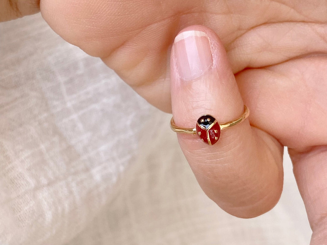 Marienkäfer Kinder Ring - ALICIA'S DIARY®
