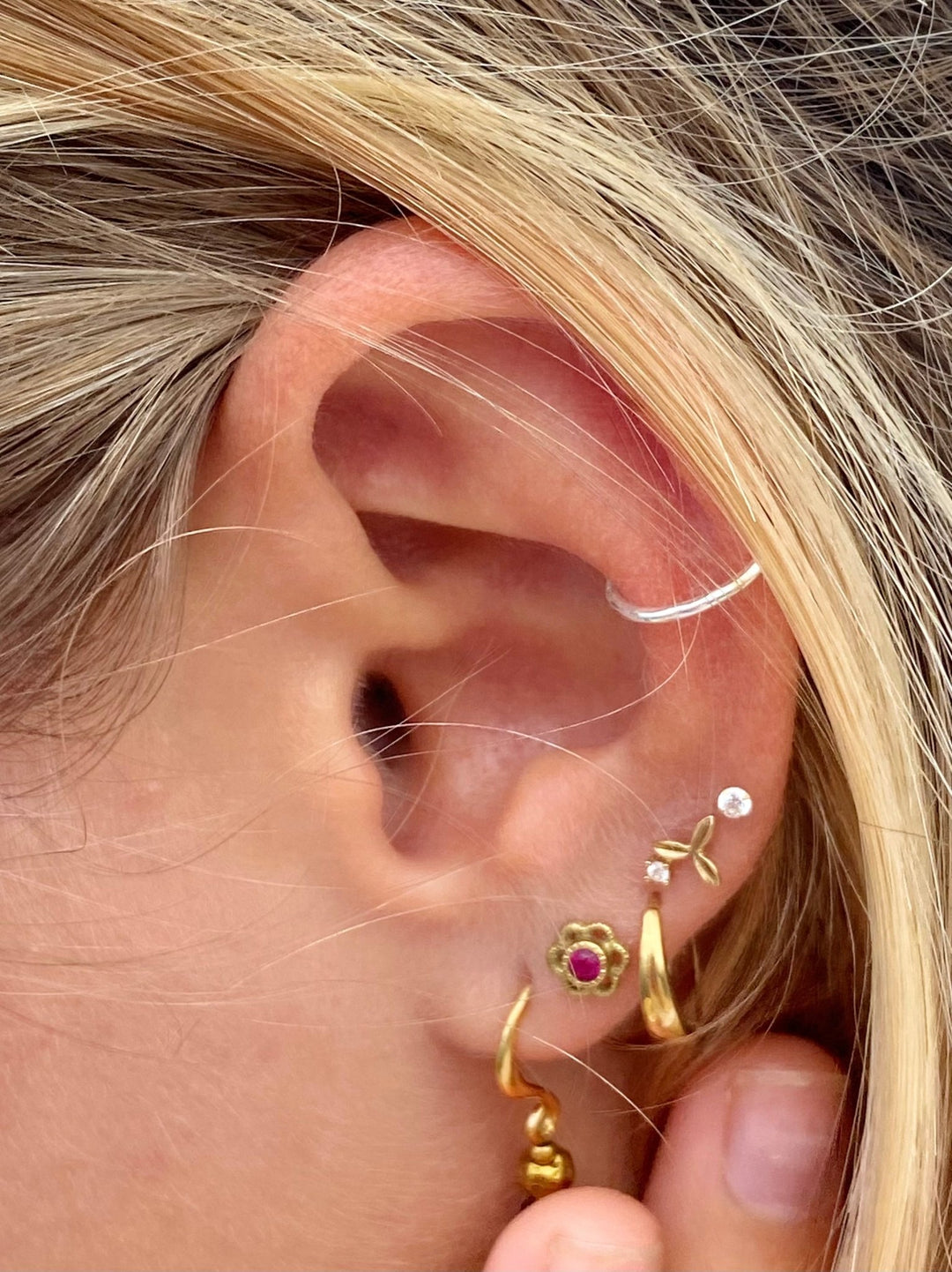 Hammered Earcuff - ALICIA'S DIARY