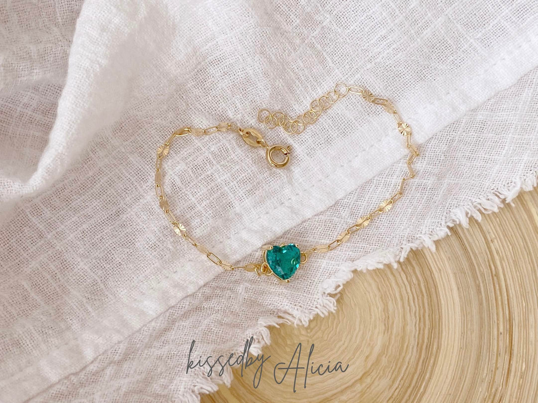 kissedby Alicia | Armband mit Kristall Herz - ALICIA'S DIARY®