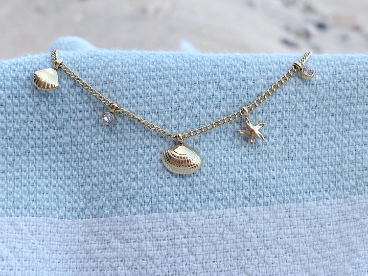 Armband Muschel Seestern - ALICIA'S DIARY®