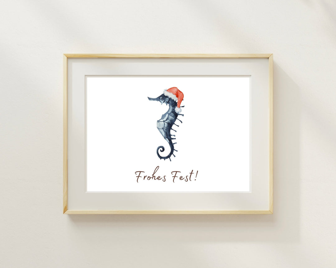 Grußkarte mit Nikolaus - und Weihnachtsmotiv - ALICIA'S DIARY®