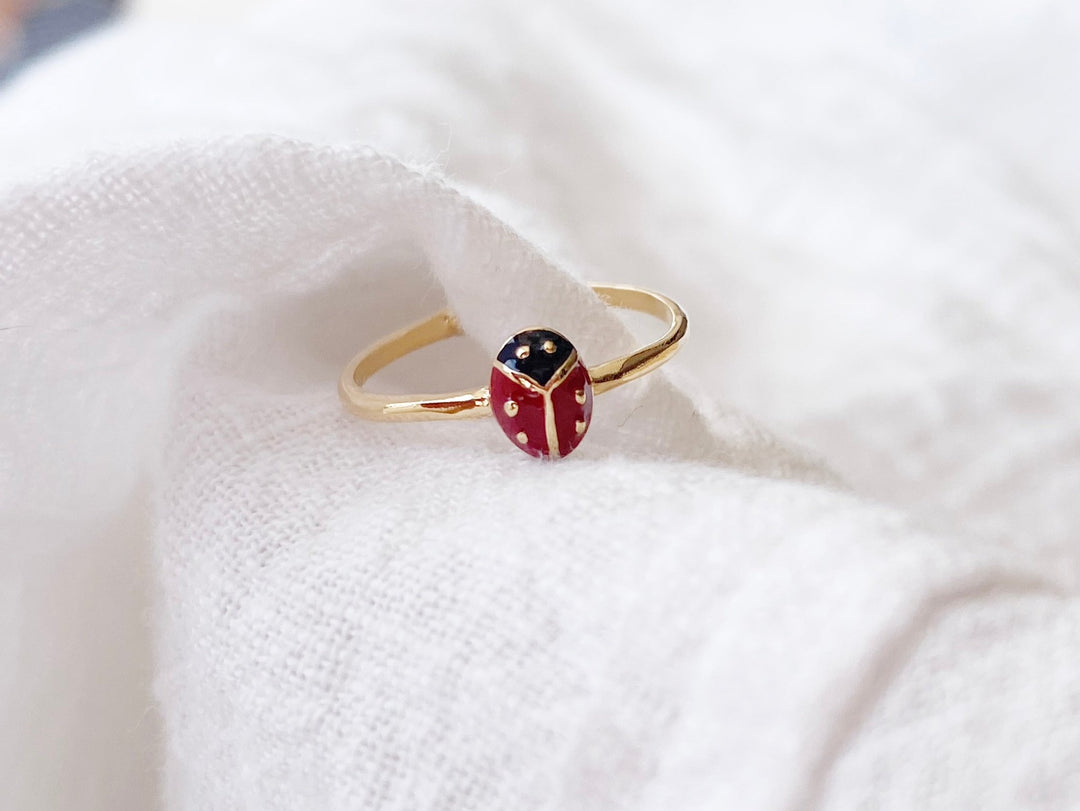 Marienkäfer Ring Geschenk das sich 7-jährige Mädchen wünschen von ALICIA'S DIARY®