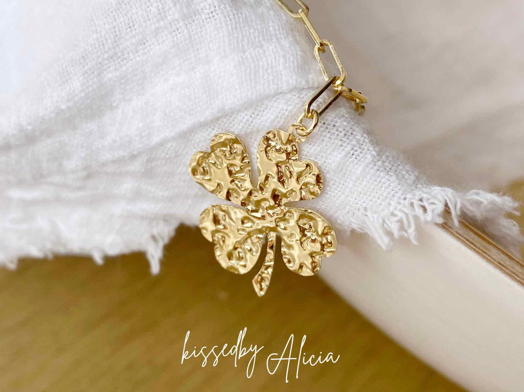 kissedby Alicia | Halskette mit Kleeblatt - ALICIA'S DIARY®