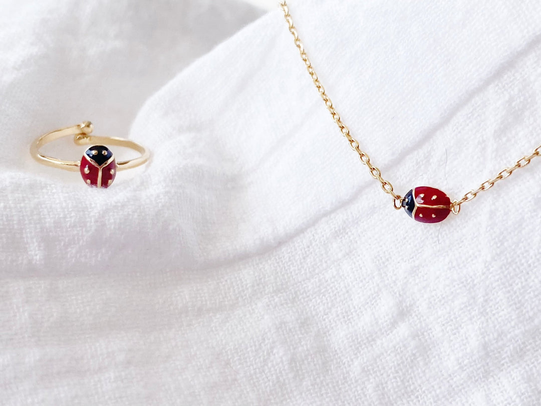 Marienkäfer Kinder Ring - ALICIA'S DIARY®
