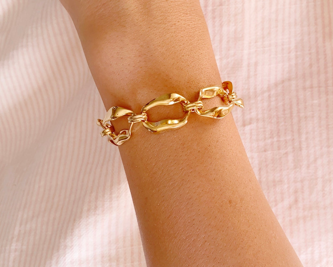 Chunky Goldarmband - ALICIA'S DIARY®