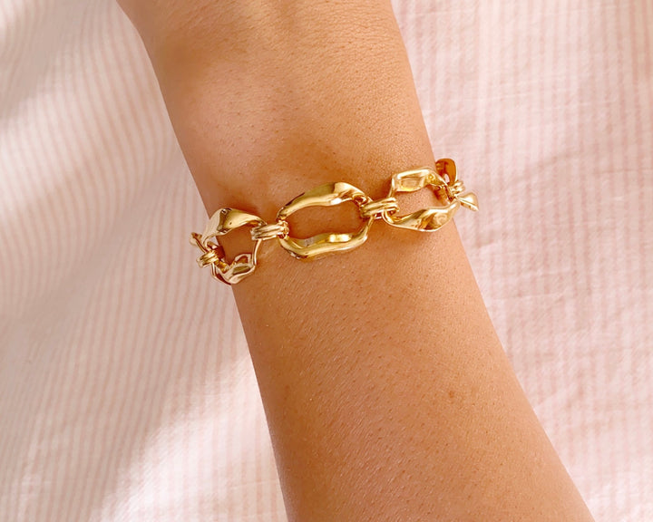 Chunky Goldarmband - ALICIA'S DIARY®