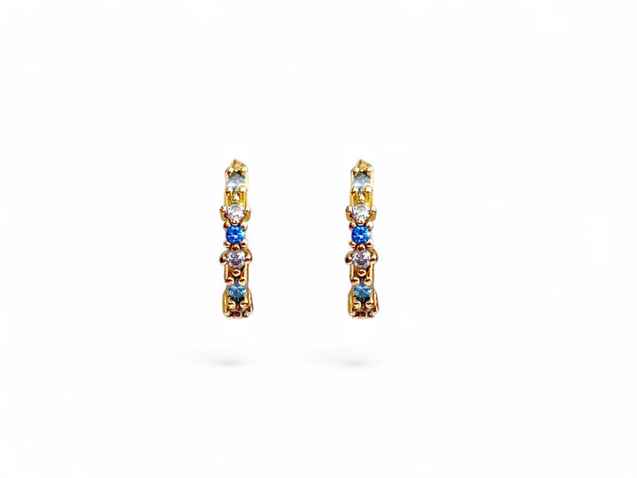 Blue Crystal Huggies - ALICIA'S DIARY®