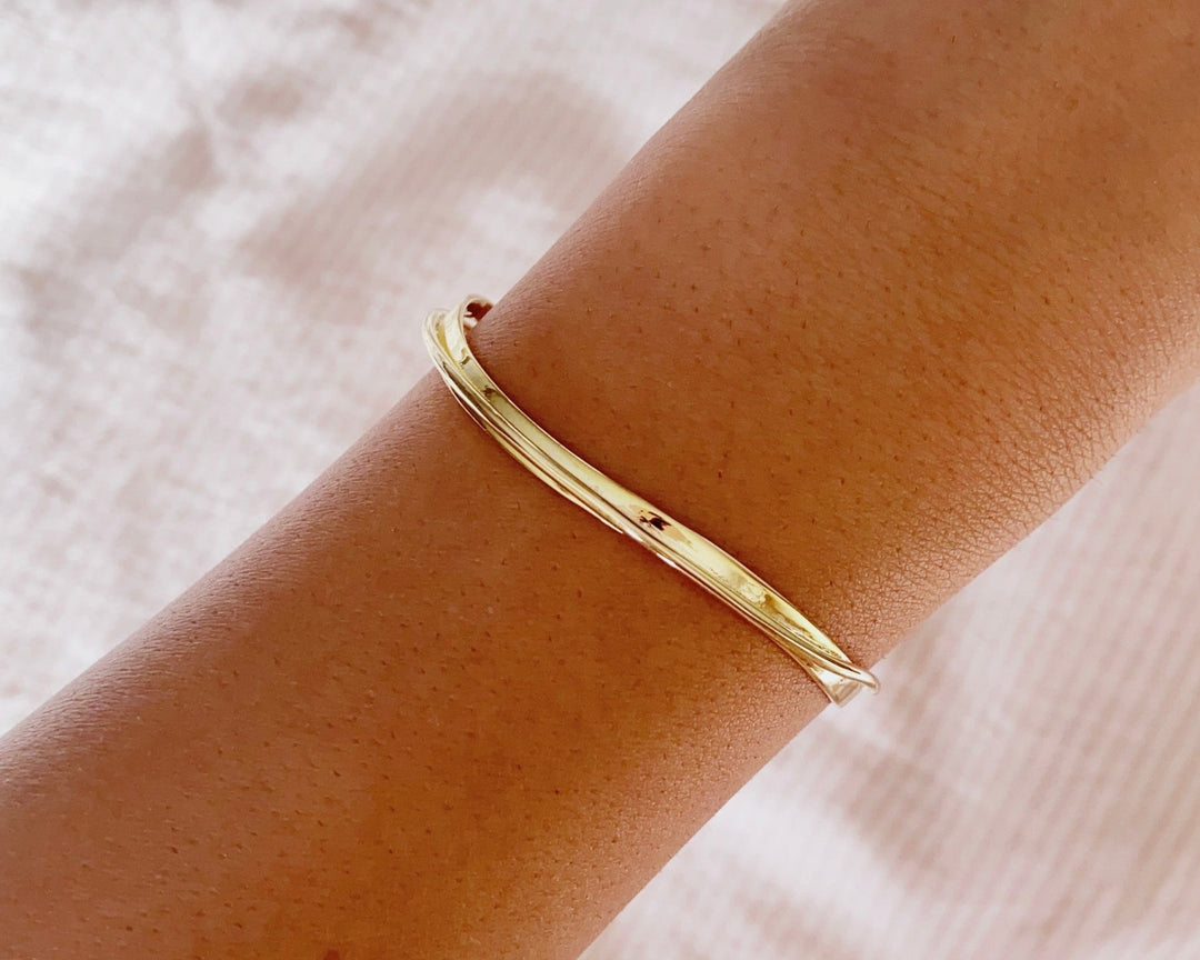 Schmale doppelte Armspange - ALICIA'S DIARY®