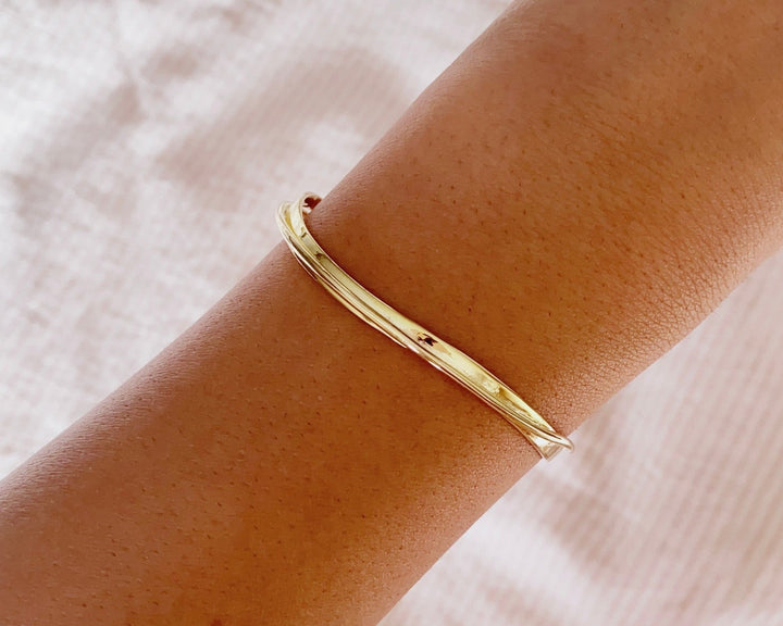 Schmale doppelte Armspange - ALICIA'S DIARY®