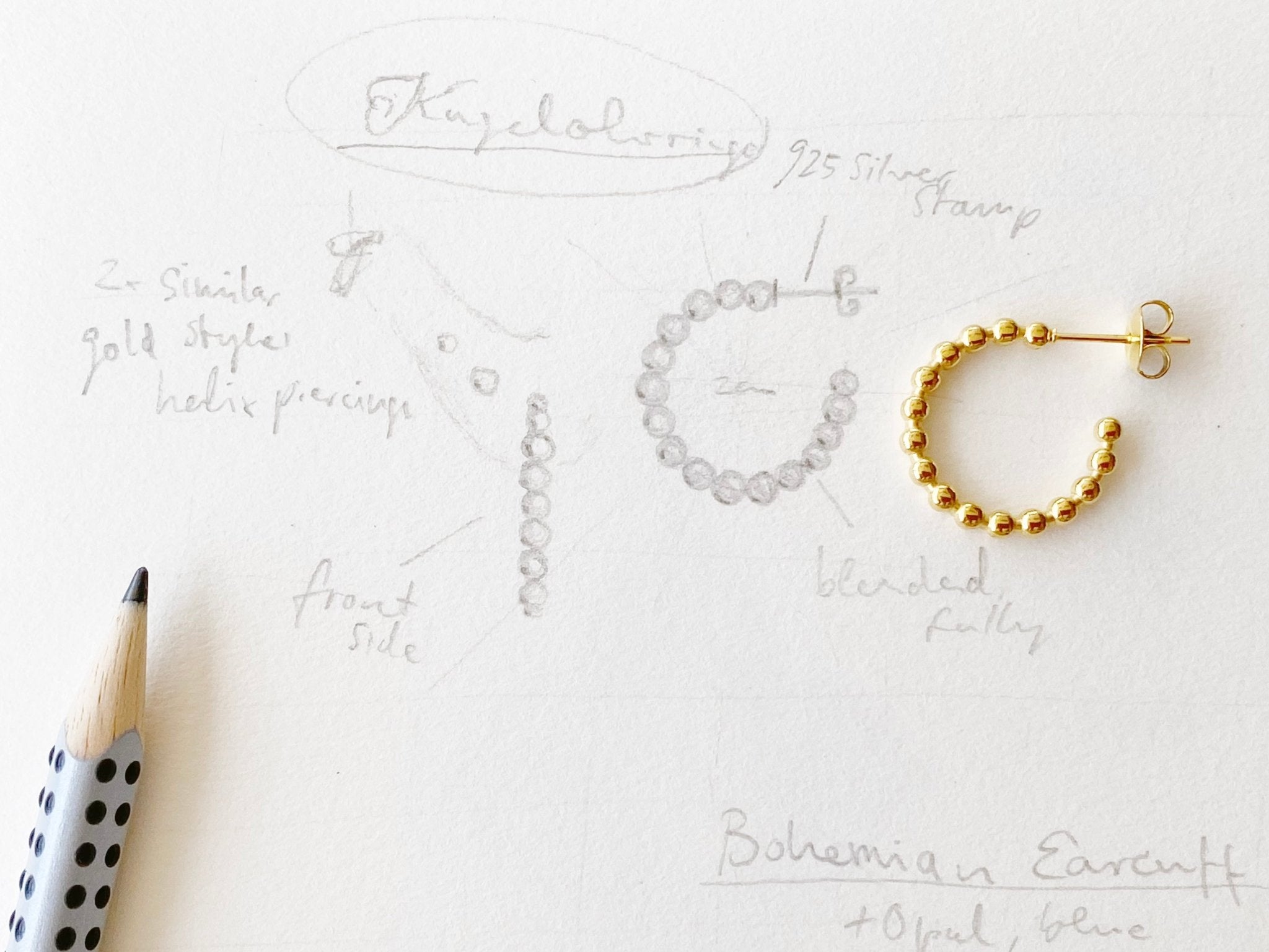 Kügelchen Creolen - ALICIA'S DIARY®