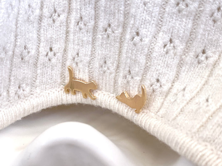 Katzen Ohrstecker - ALICIA'S DIARY®