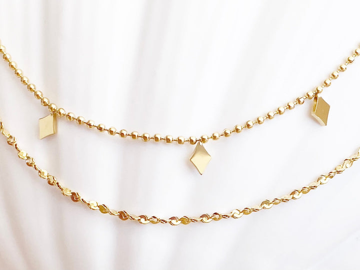 Edelstahl Doppelkette - ALICIA'S DIARY®