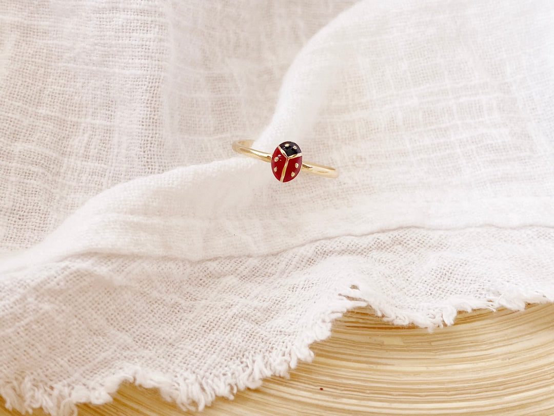 Marienkäfer Kinder Ring - ALICIA'S DIARY®