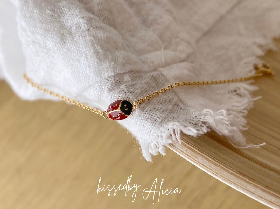 kissedby Alicia | Marienkäfer Armband - ALICIA'S DIARY®
