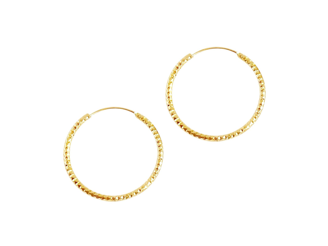 Creolen Diamond Cut - ALICIA'S DIARY